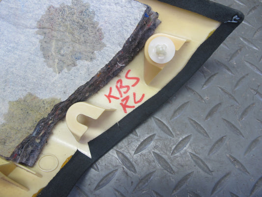 06-10 BMW E63 M6 Coupe Rear Interior C Pillar Trim Panel Alcantara Set