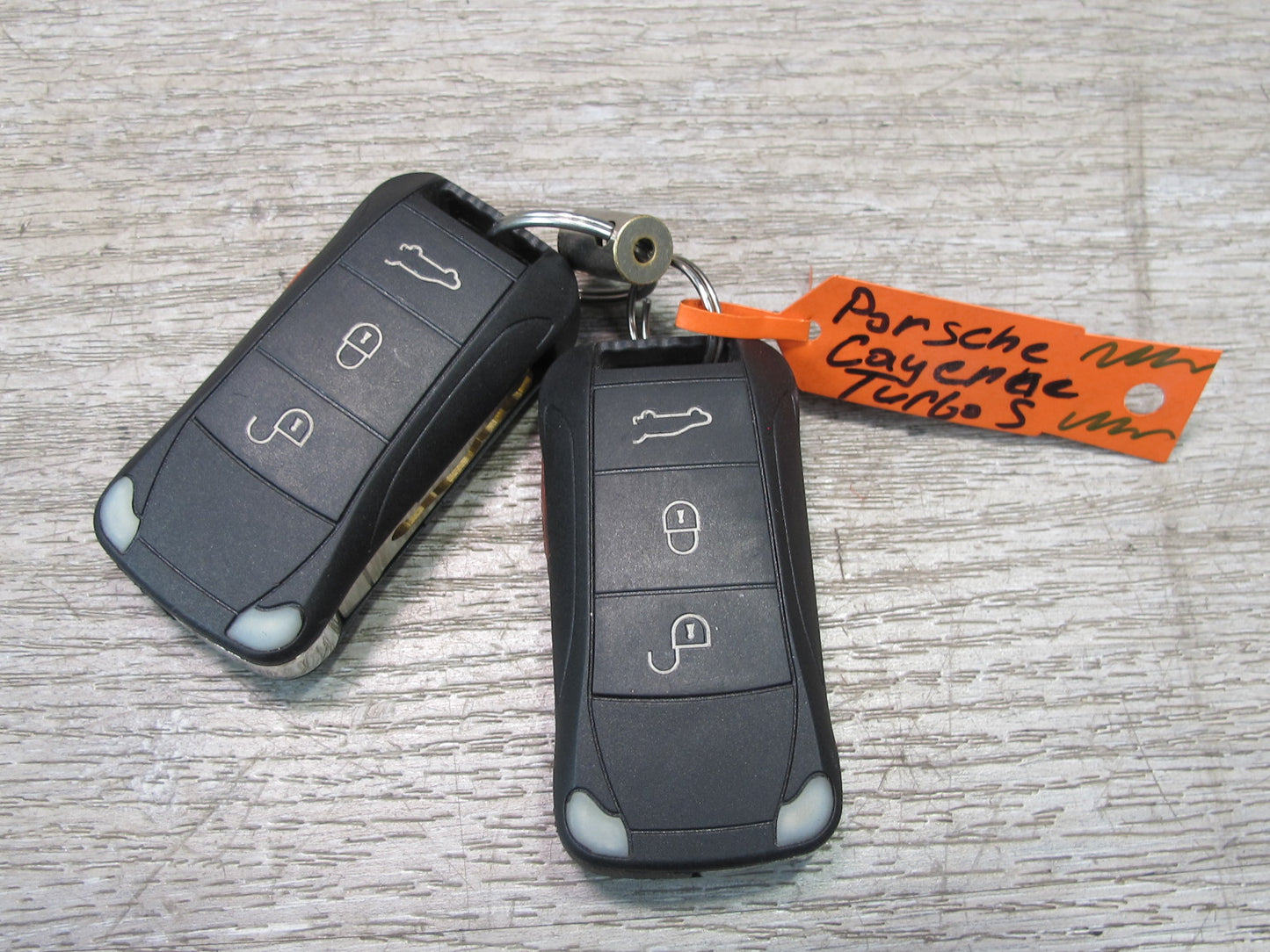 2003-2006 Porsche Cayenne 955 4.5L M48.50 Turbo Engine ECU Ignition Lock KEY Set
