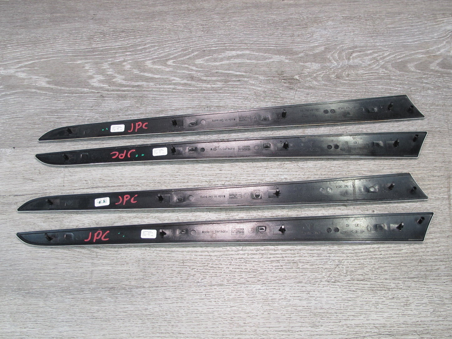 2003-2010 Porsche Cayenne 955 Dash Console Front & Rear Door Panel Trim Set