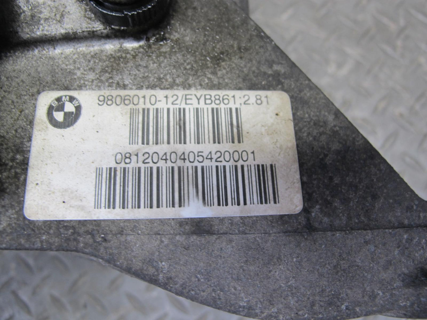 11-15 Mini S R60 R61 Countryman AWD Rear Differential Carrier 2.81 Ratio Damaged