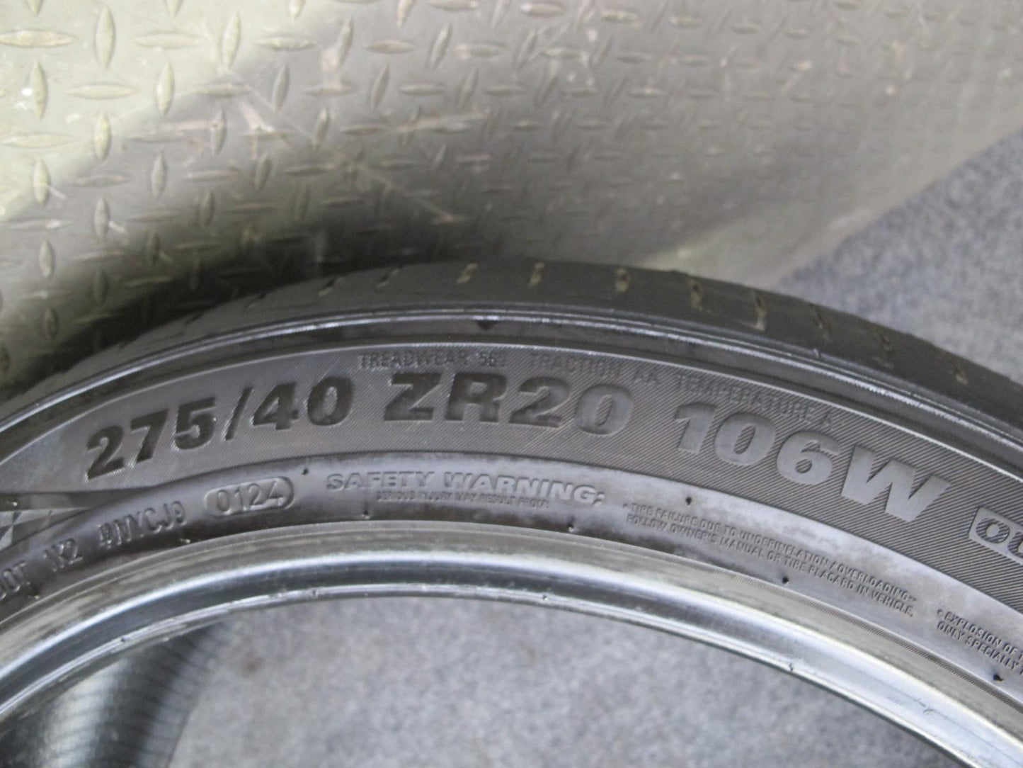 Set of 2 Kumho MAJESTY9 Solus TA91 Summer Tire 275/40 ZR20 106W 0124 6/32 Tread