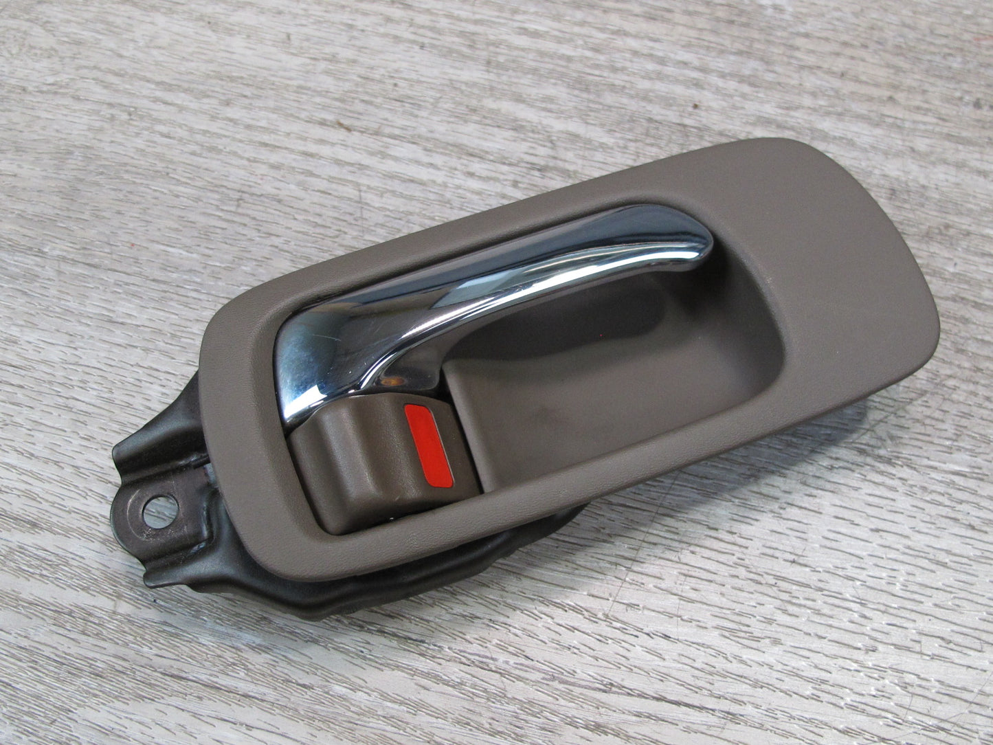 95-00 Lexus UCF20L LS400 Set of 4 Interior Door Handle w Trim & Switch Brown OEM