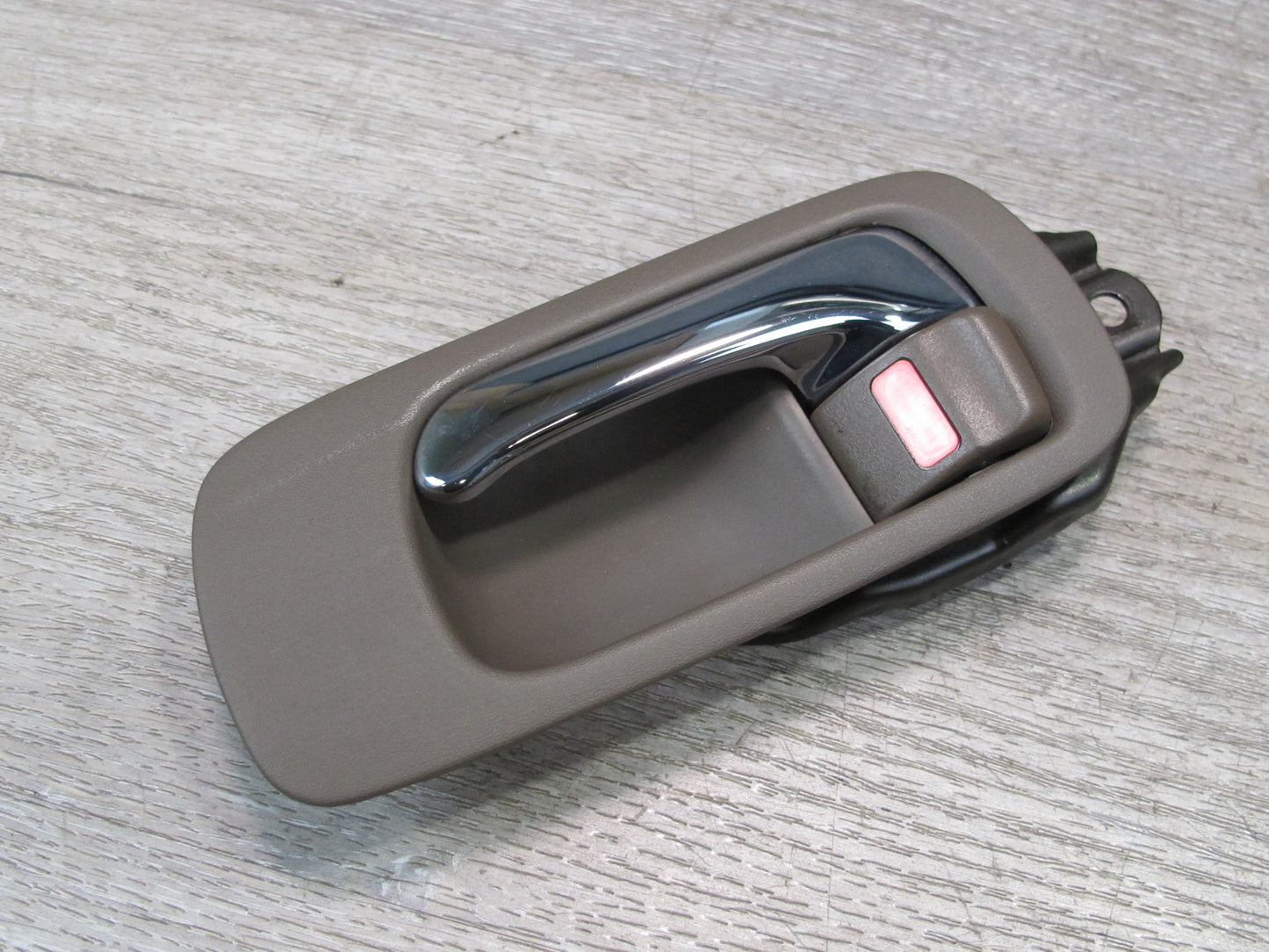 95-00 Lexus UCF20L LS400 Set of 4 Interior Door Handle w Trim & Switch Brown OEM