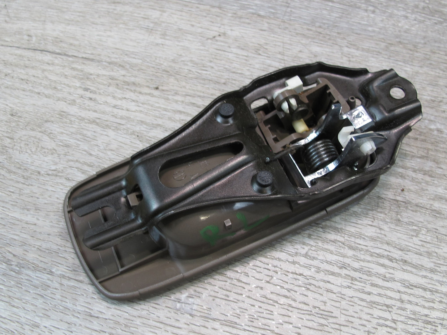 95-00 Lexus UCF20L LS400 Set of 4 Interior Door Handle w Trim & Switch Brown OEM