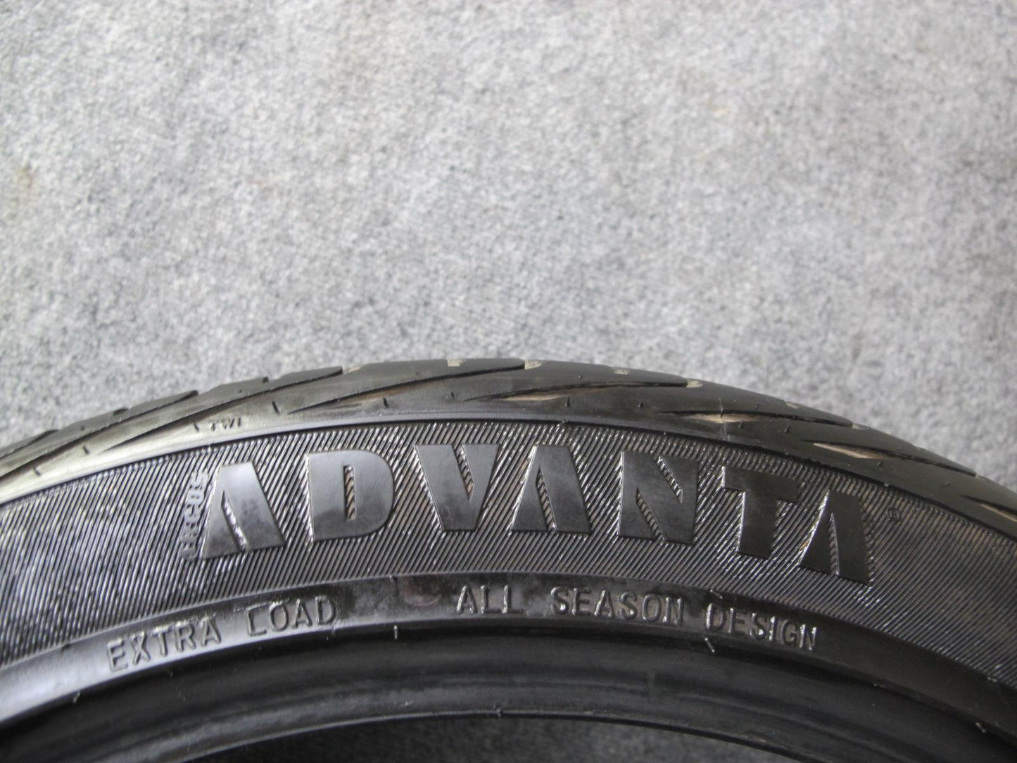 Set of 2 Advanta HPZ-01 A/S Tire 245/40 ZR19 98W 1923 9/32 Tread