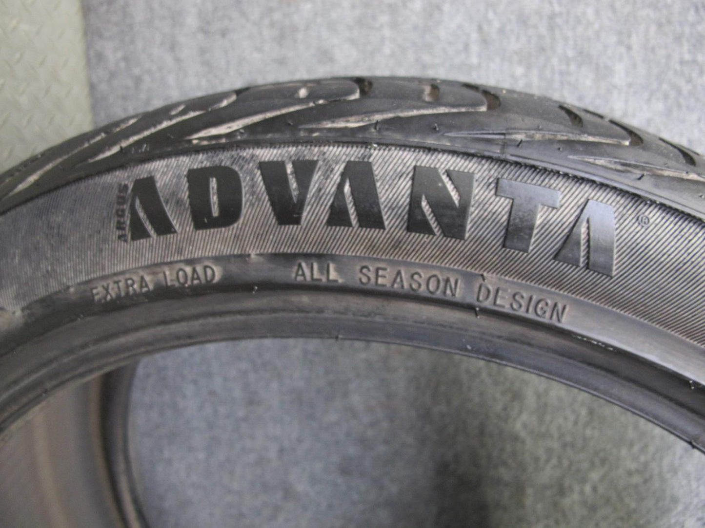 Set of 2 Advanta HPZ-01 A/S Tire 245/40 ZR19 98W 1923 9/32 Tread