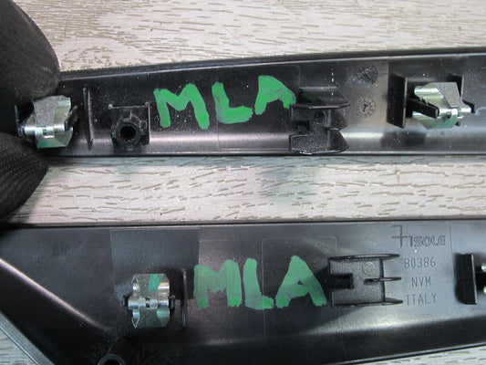 2017-2020 Maserati Levante M161 Front Door Interior Corner Trim Cover Panel Set