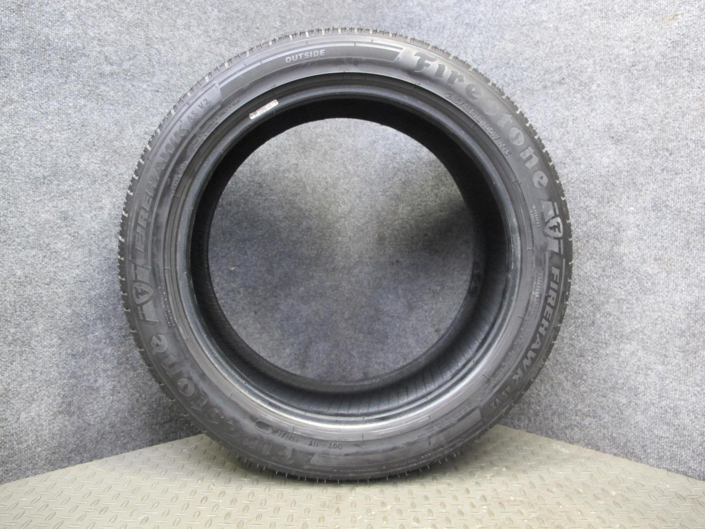 Set of 2 Firestone Firehawk AS V2 A/S Tire 245/45 R18 100W 3823 7/32 8/32 Tread