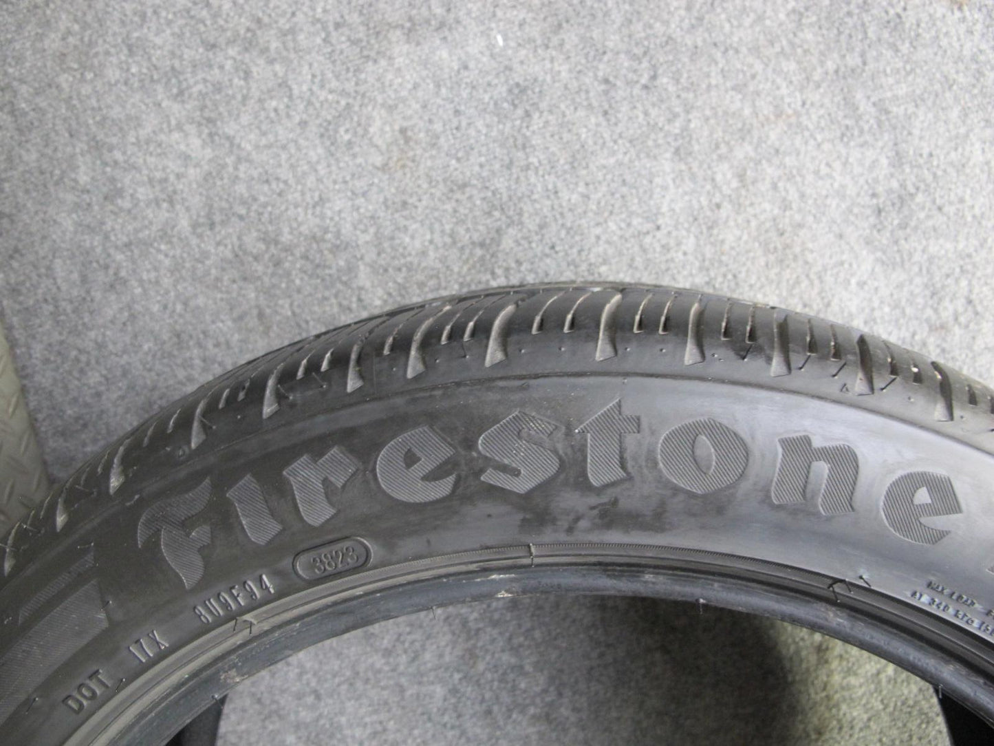 Set of 2 Firestone Firehawk AS V2 A/S Tire 245/45 R18 100W 3823 7/32 8/32 Tread