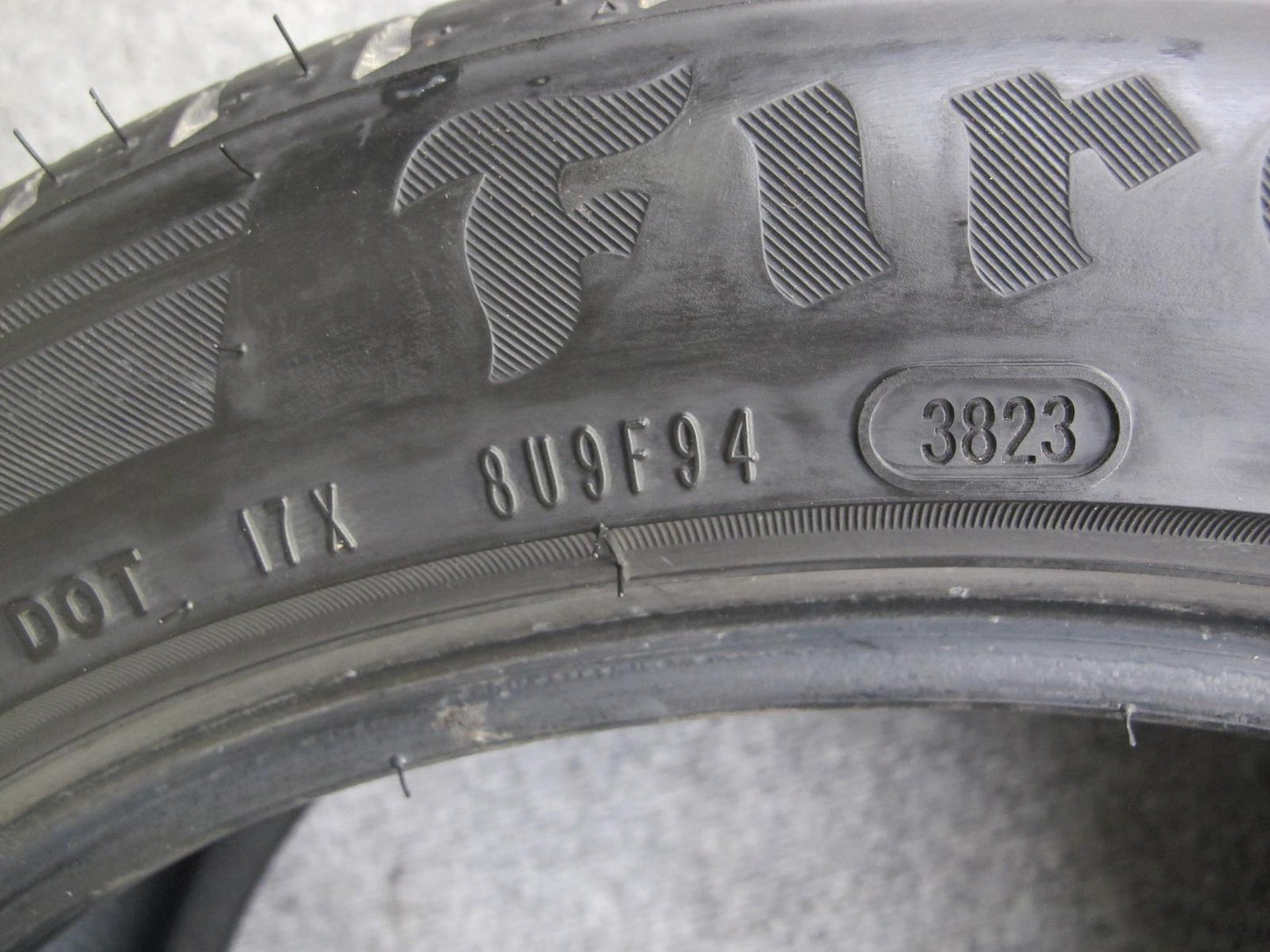 Set of 2 Firestone Firehawk AS V2 A/S Tire 245/45 R18 100W 3823 7/32 8/32 Tread