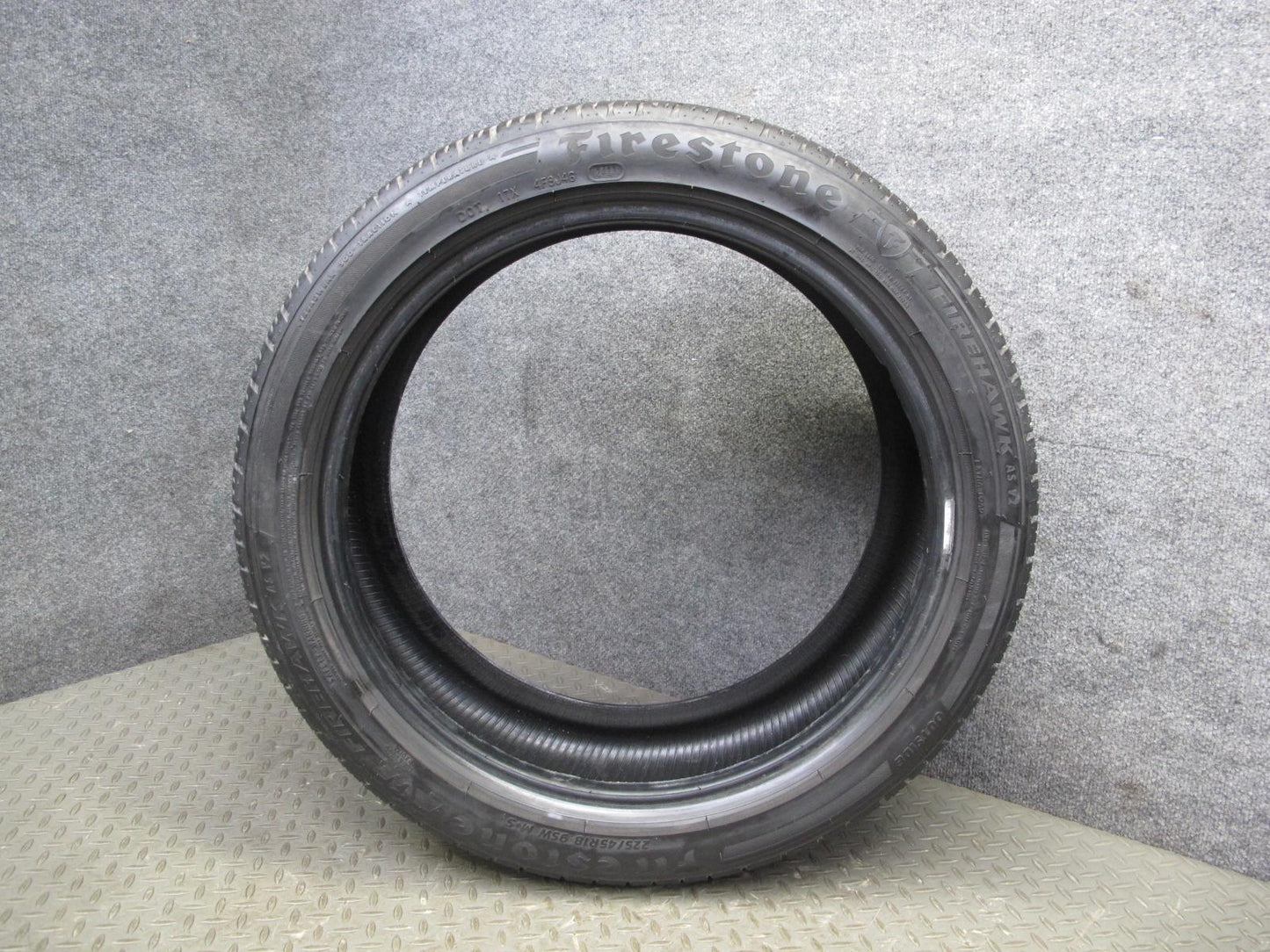 Set of 2 Firestone Firehawk AS V2 A/S Tire 225/45 R18 95W 1123 2423 8/32 Tread