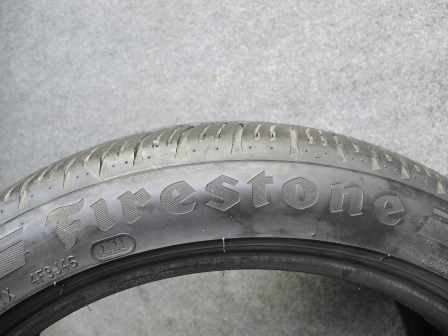 Set of 2 Firestone Firehawk AS V2 A/S Tire 225/45 R18 95W 1123 2423 8/32 Tread