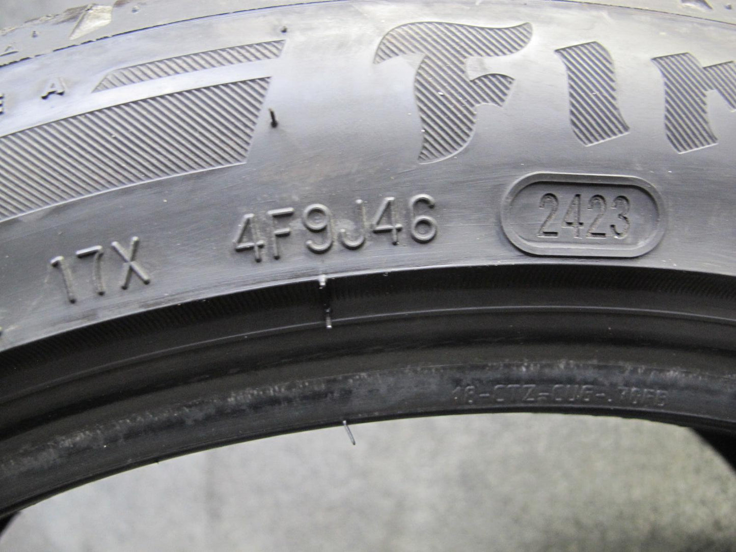 Set of 2 Firestone Firehawk AS V2 A/S Tire 225/45 R18 95W 1123 2423 8/32 Tread