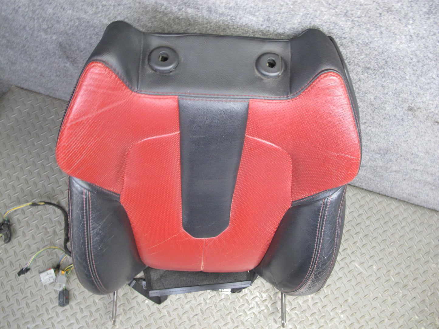 2012-2015 Range Rover Evoque L538 Front Left Seat Upper Backrest Leather Cushion