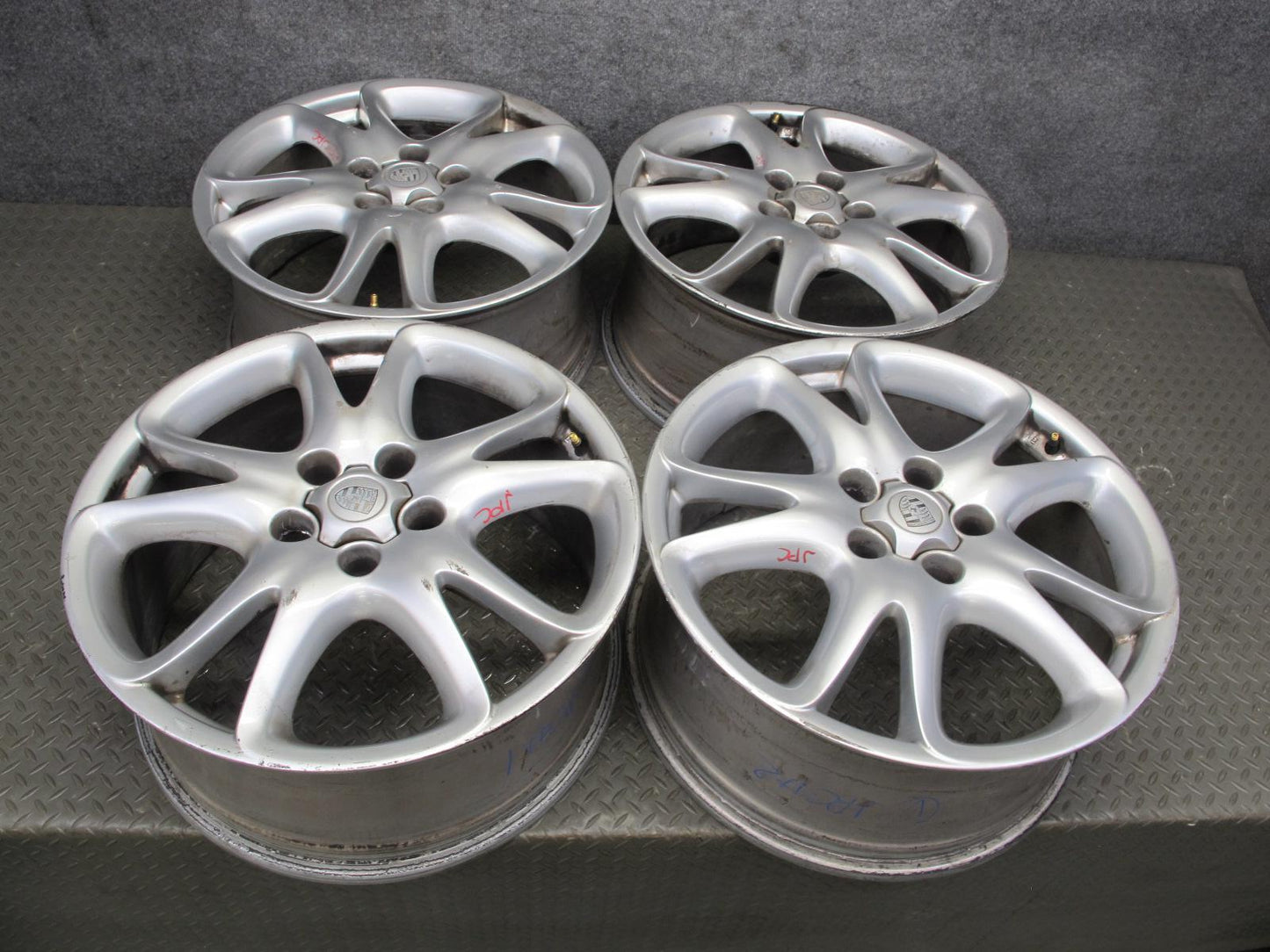 03-06 Porsche Cayenne 955 Sport Design R20" Alloy Wheel Rim 20x9J ET60 Set of 4