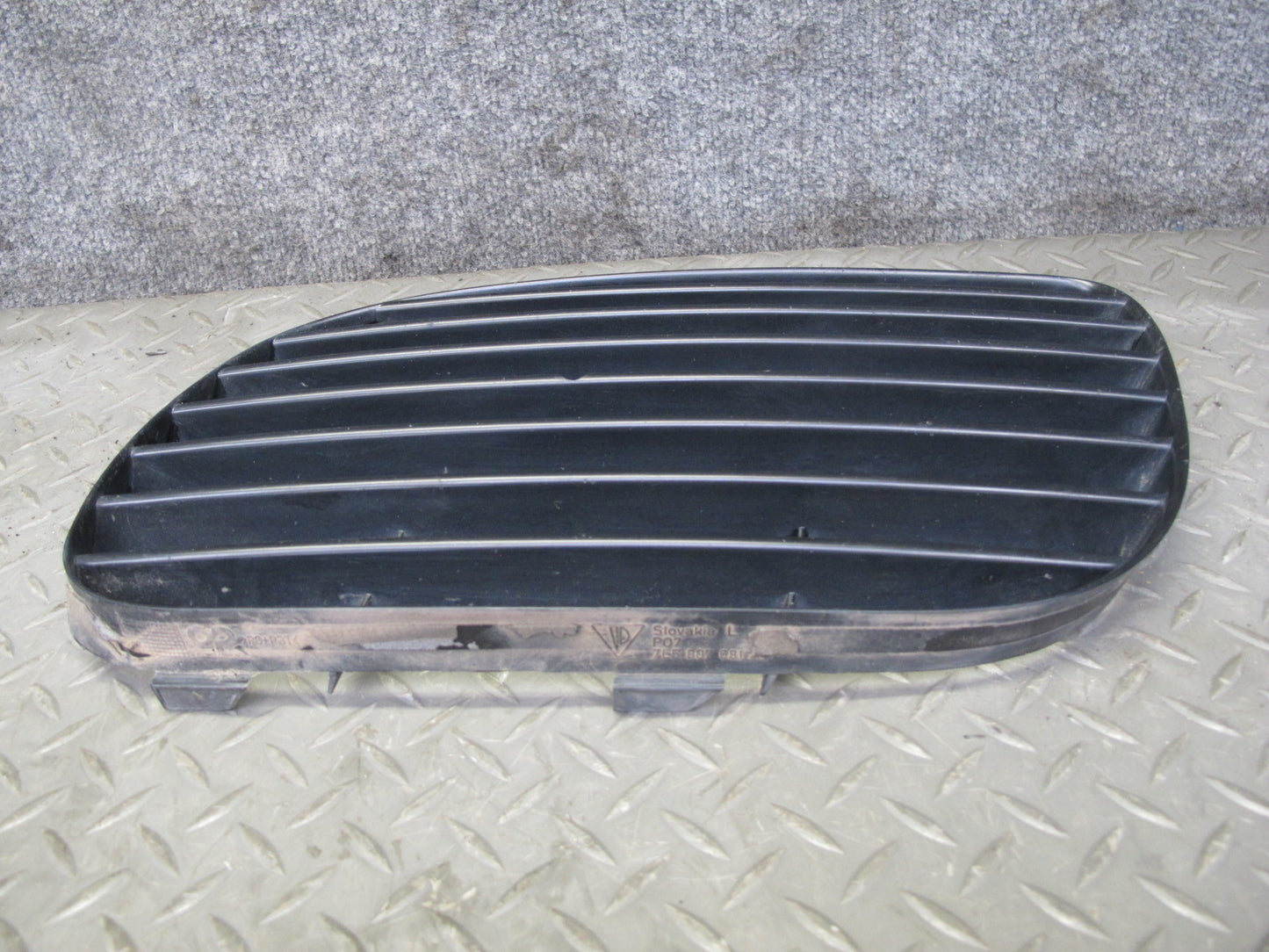 2003-2006 Porsche Cayenne 955 Turbo Front Left & Right Bumper Air Grille Set