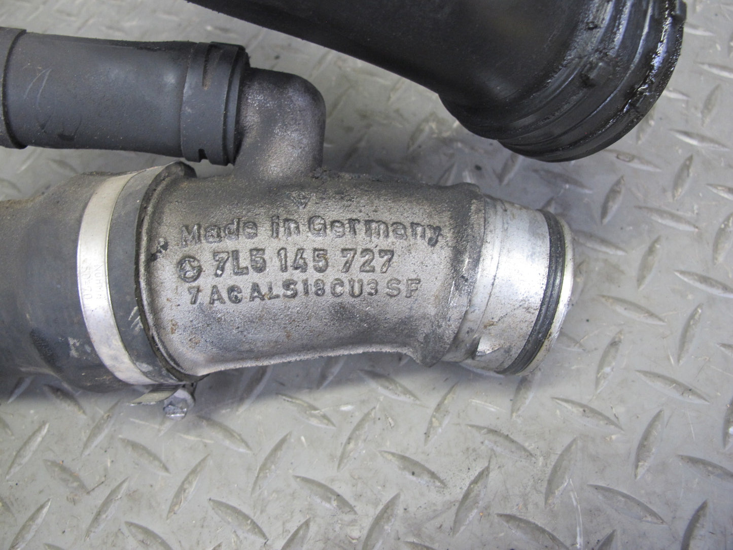 2003-2006 Porsche Cayenne 955 Turbo Air Intake Hose Pipe Line Set