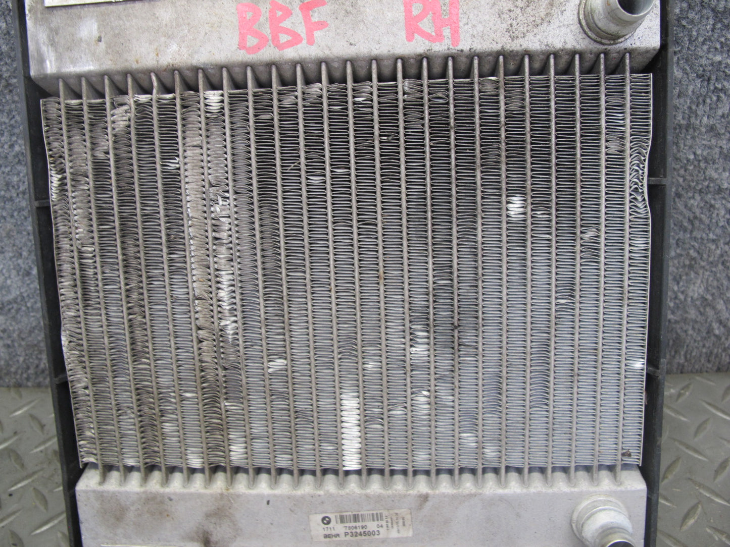 2015-2020 BMW F82 M4 Right Auxiliary AUX Cooling Radiator 7806190