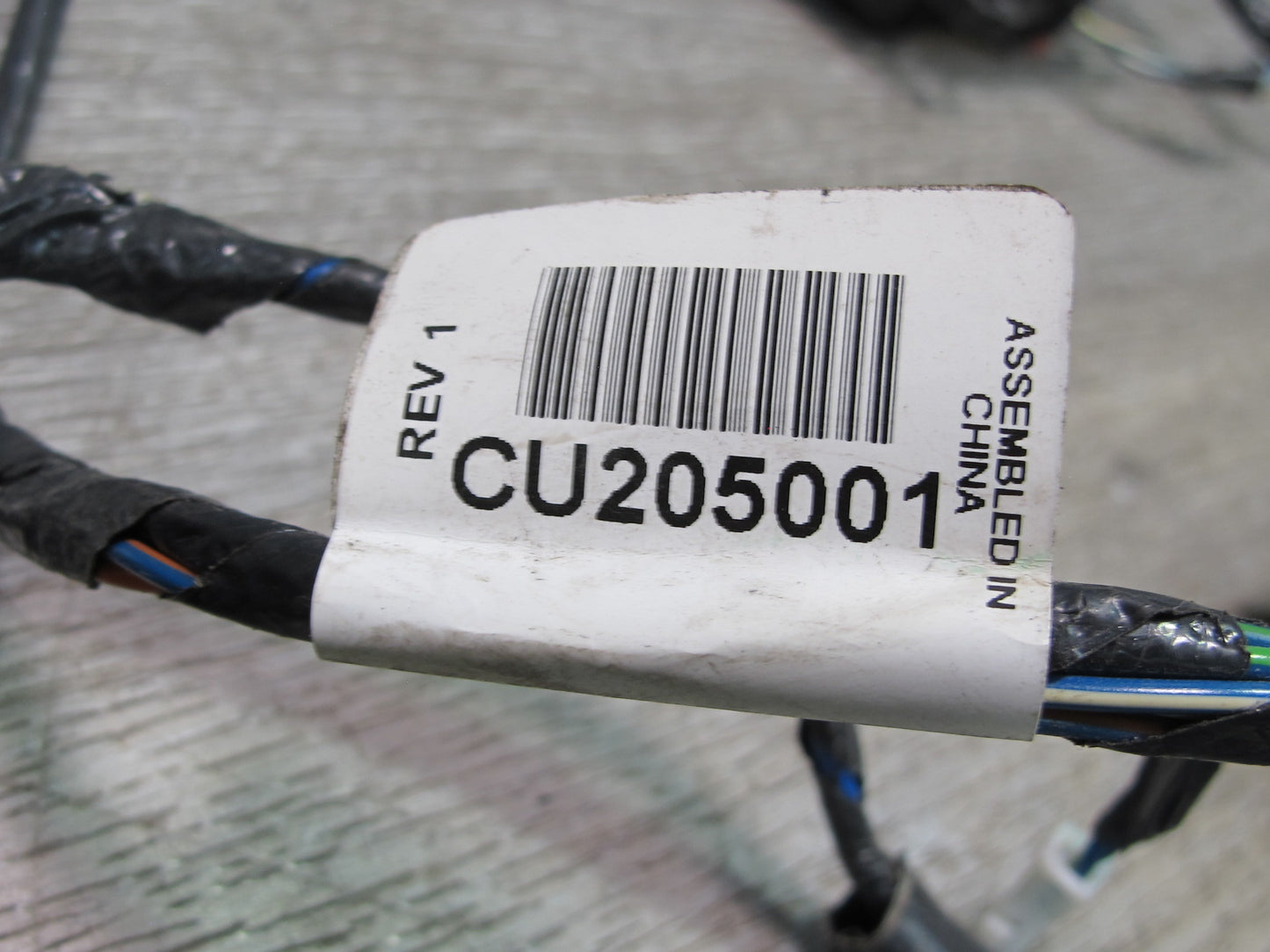 2017-2020 Maserati Levante M161 A/C Heater Flap Door Actuator Motor Wiring Set