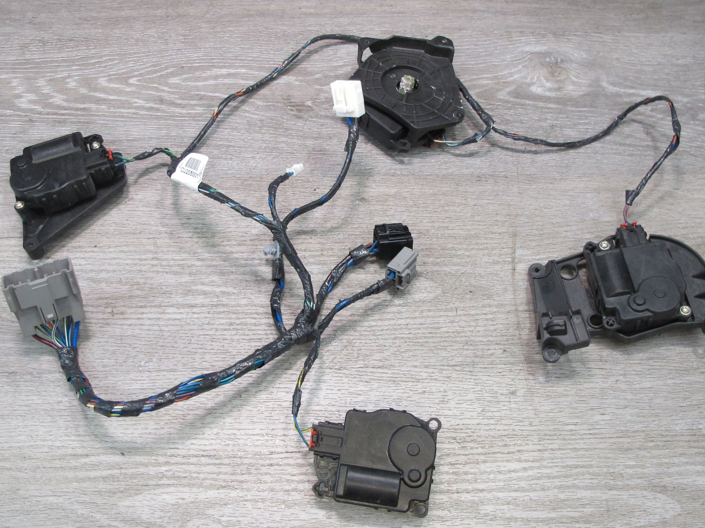 2017-2020 Maserati Levante M161 A/C Heater Flap Door Actuator Motor Wiring Set