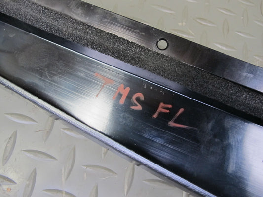 94-99 Mercedes W140 Front Left Door B Pillar & Window Trim Molding Set OEM