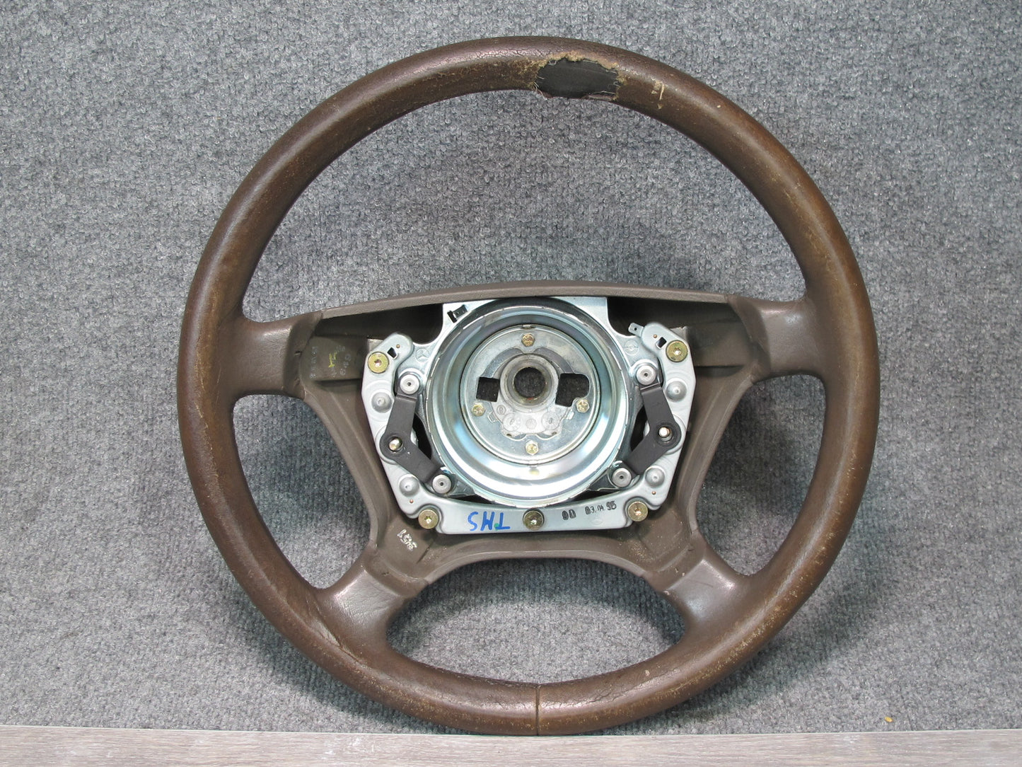 94-99 Mercedes W140 S-class Leather Steering Brown OEM
