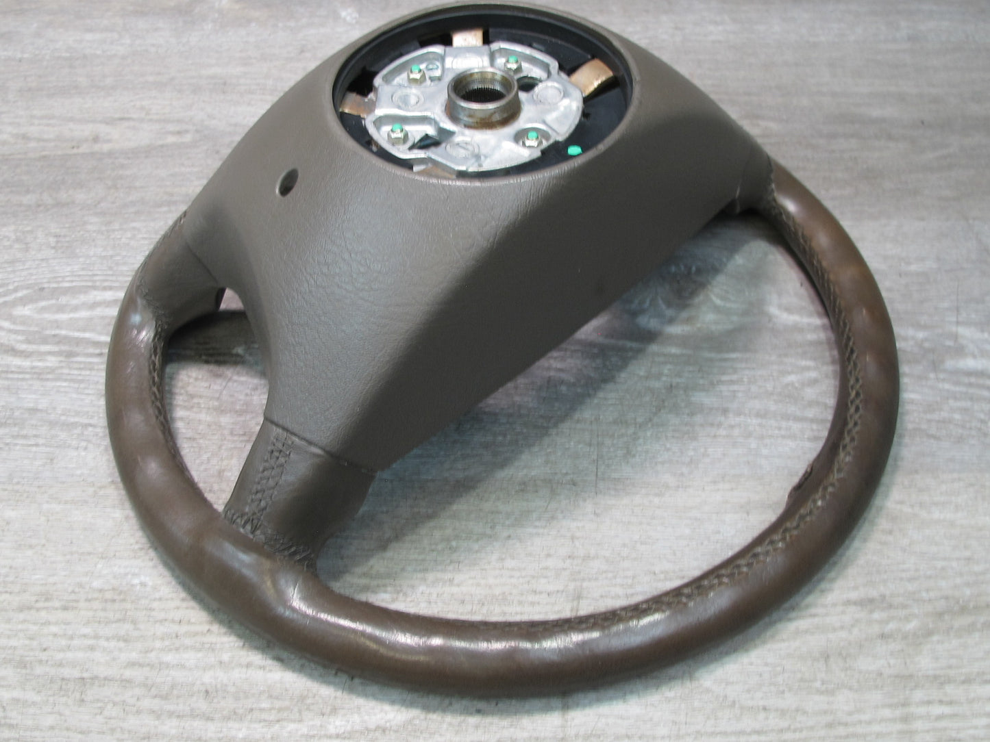 94-99 Mercedes W140 S-class Leather Steering Brown OEM