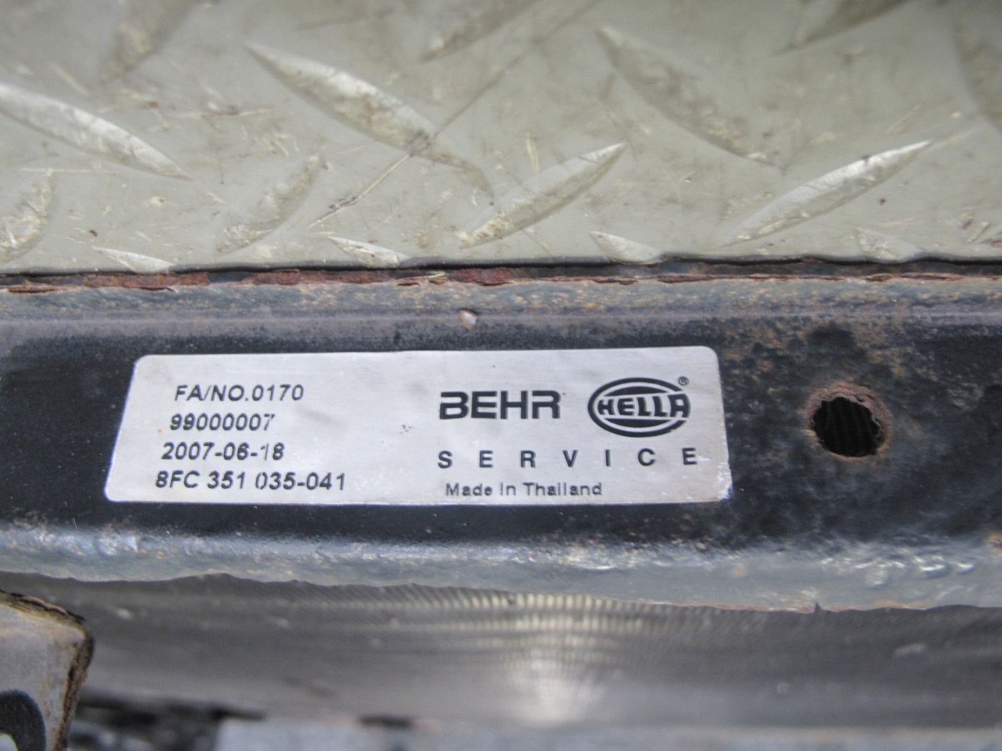 94-95 BMW E34 530i 540i M60 AC Air Condition Condenser Behr