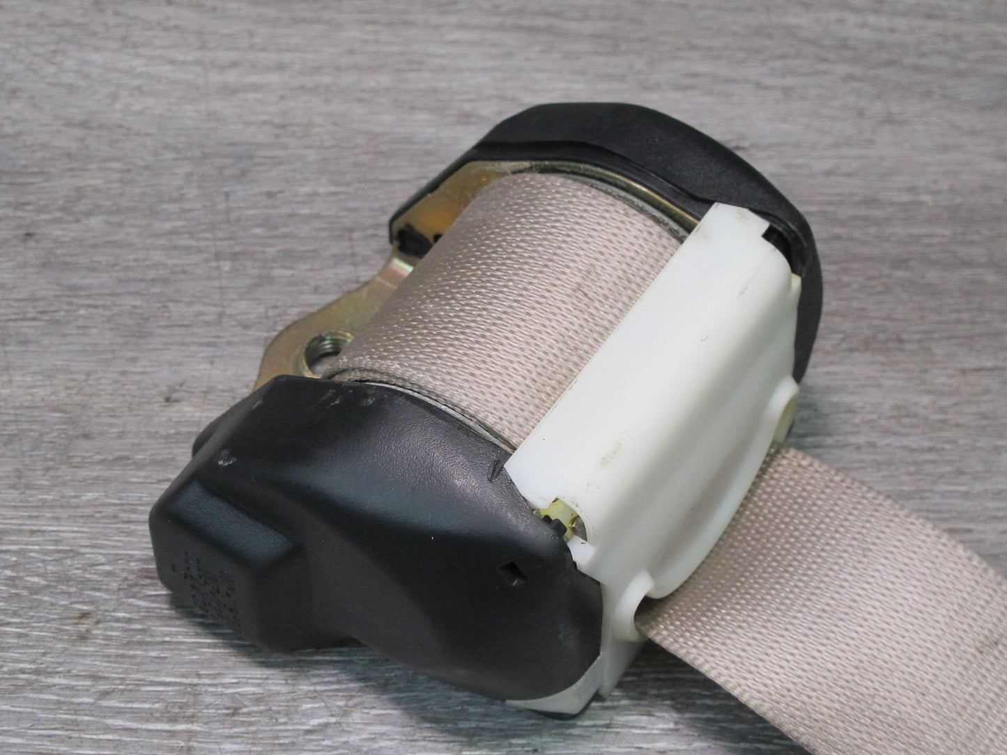 93-95 MERCEDES W140 S-CLASS REAR LEFT CENTER RIGHT SIDE SEATBELT RETRACTOR W/ BUCKLE SET OEM