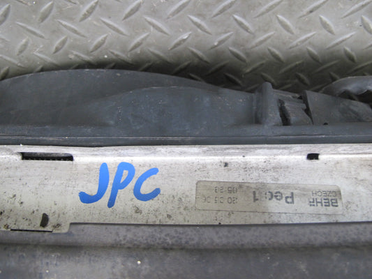 2003-2006 Porsche Cayenne 955 4.5L Turbo Engine Radiator A/C Condenser Fan Assy