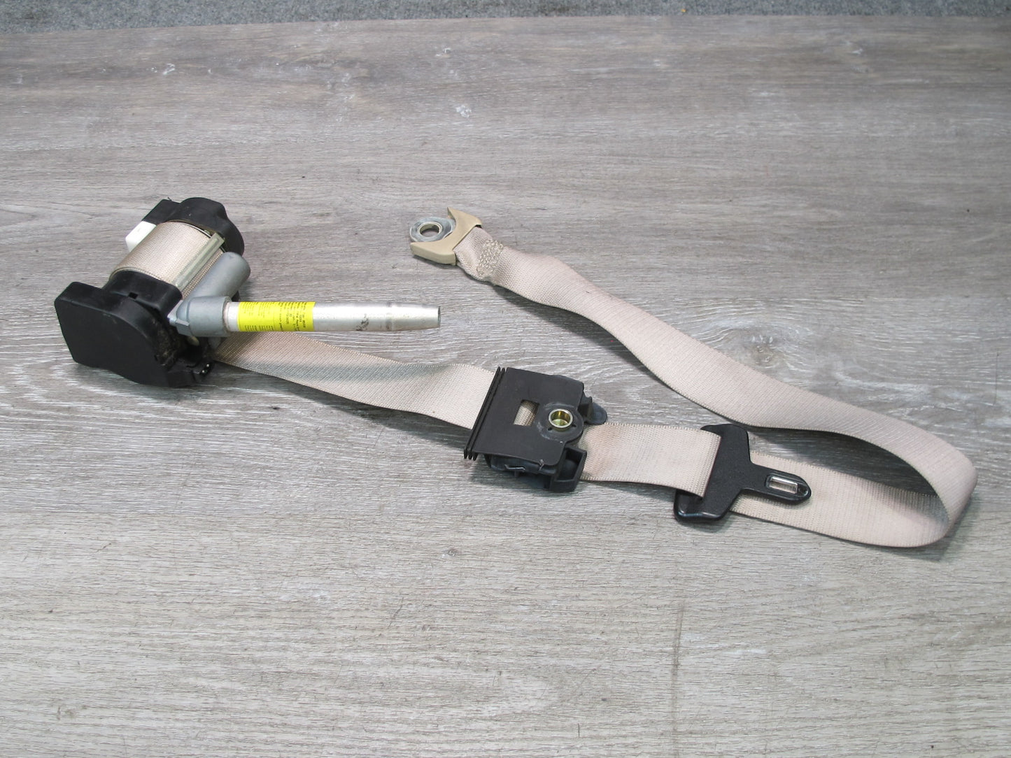 93-95 MERCEDES W140 S-CLASS FRONT LEFT & RIGHT SIDE SEATBELT RETRACTOR SET OEM