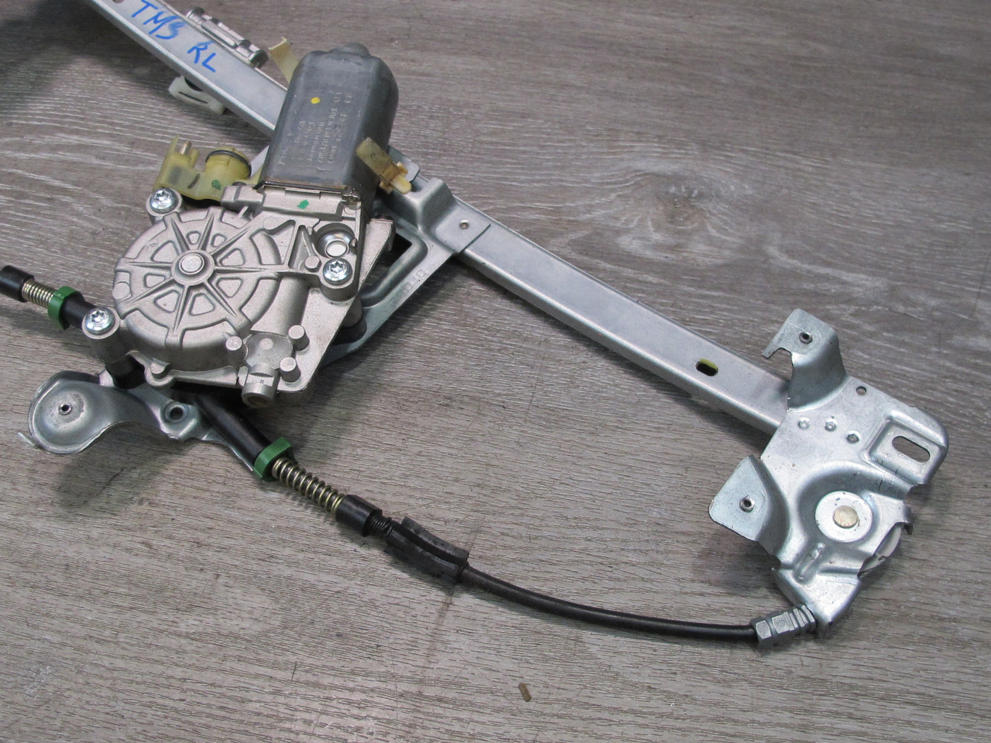 94-99 Mercedes W140 Rear Left Door Window Regulator w Motor OEM
