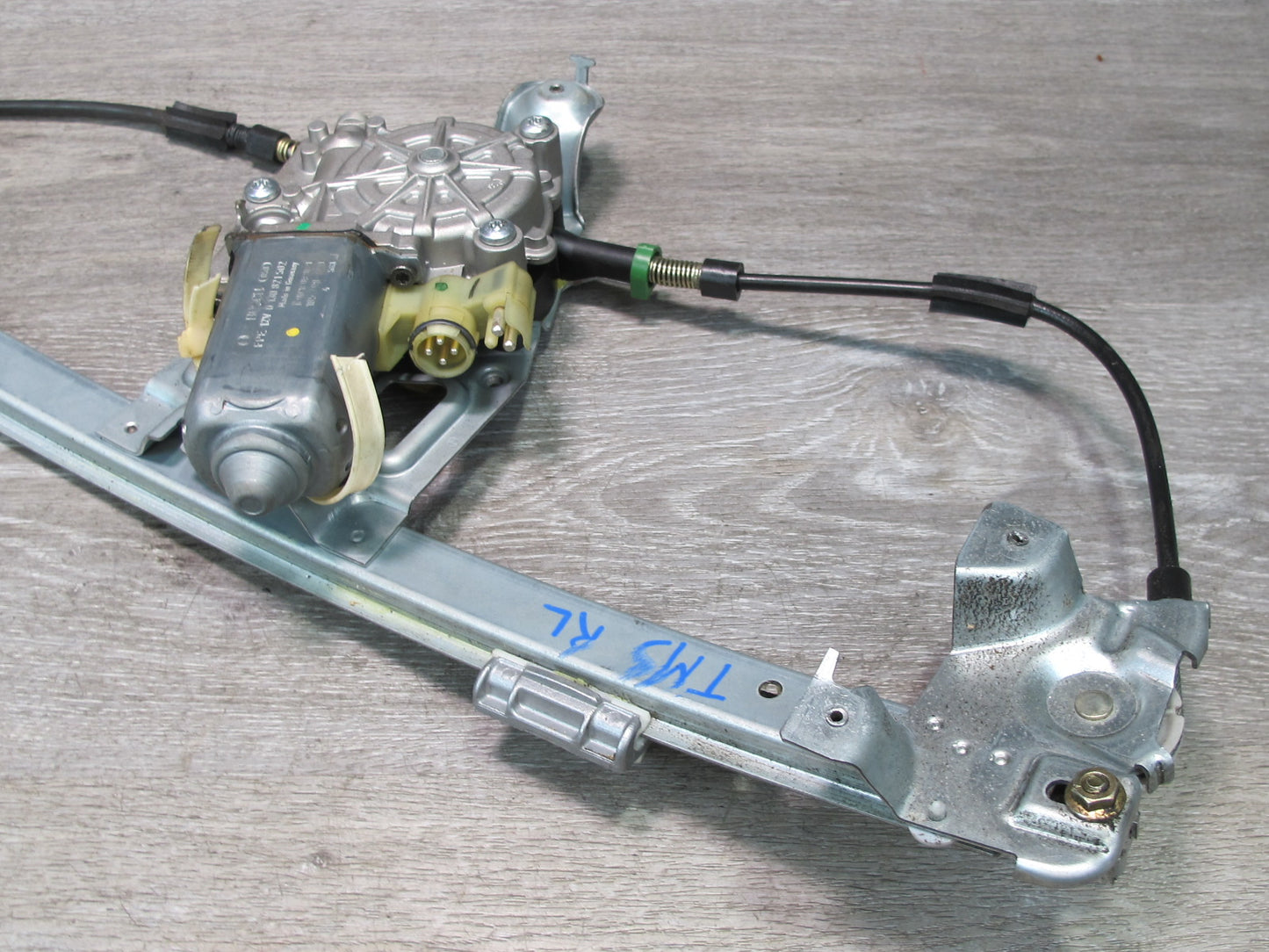 94-99 Mercedes W140 Rear Left Door Window Regulator w Motor OEM