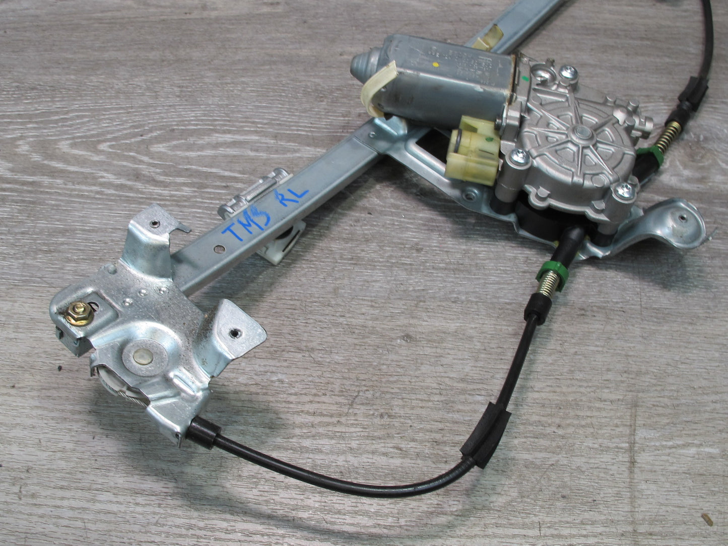 94-99 Mercedes W140 Rear Left Door Window Regulator w Motor OEM