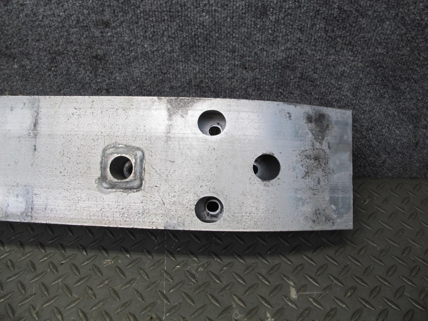 08-09 Lexus LS600h LS460 Front Bumper Impact Reinforcement Bar w Brackets OEM