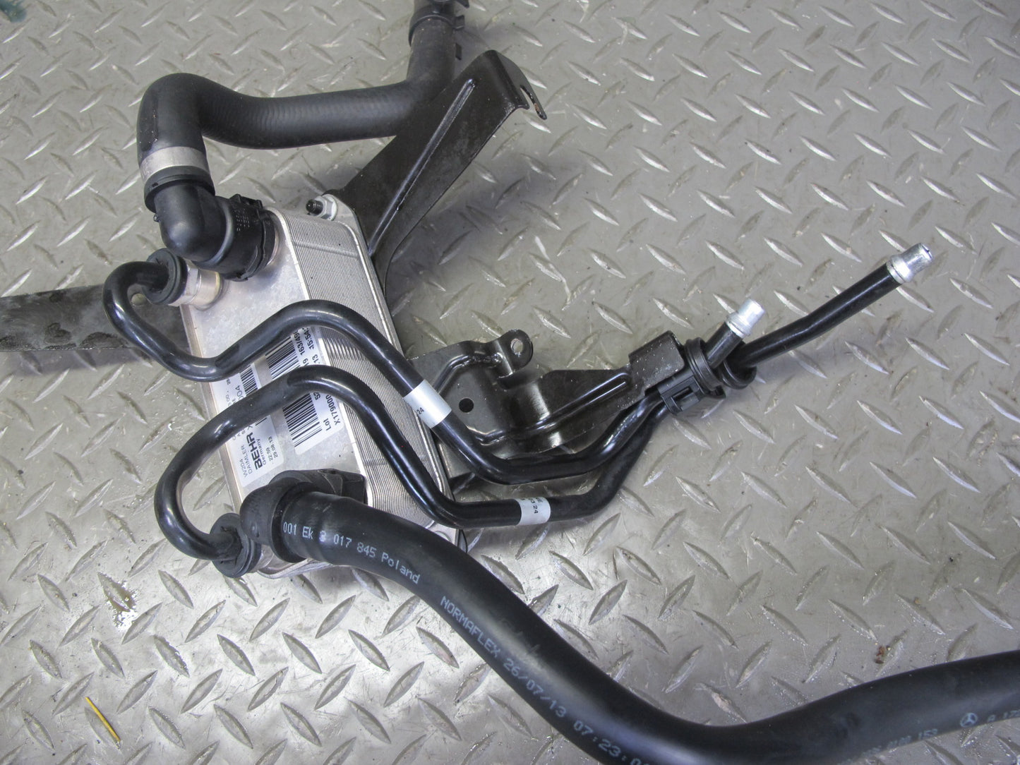 2012-2015 Mercedes R172 SLK250 Auto Transmission Oil Cooler Radiator W/ Line