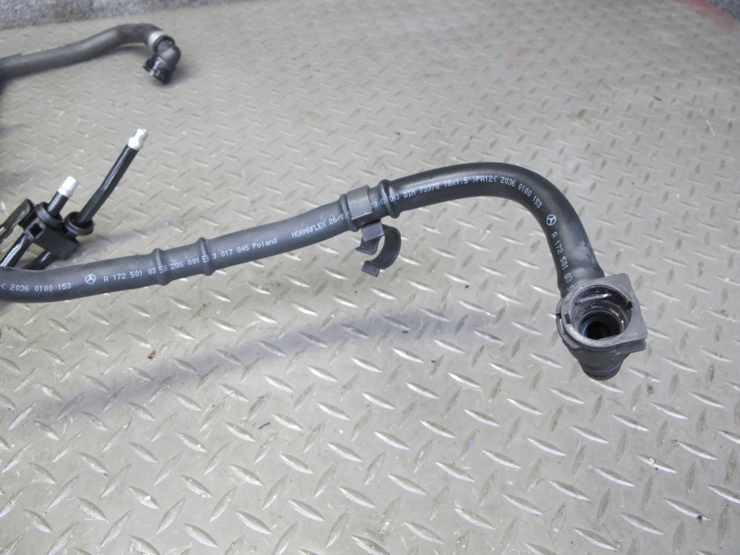 2012-2015 Mercedes R172 SLK250 Auto Transmission Oil Cooler Radiator W/ Line