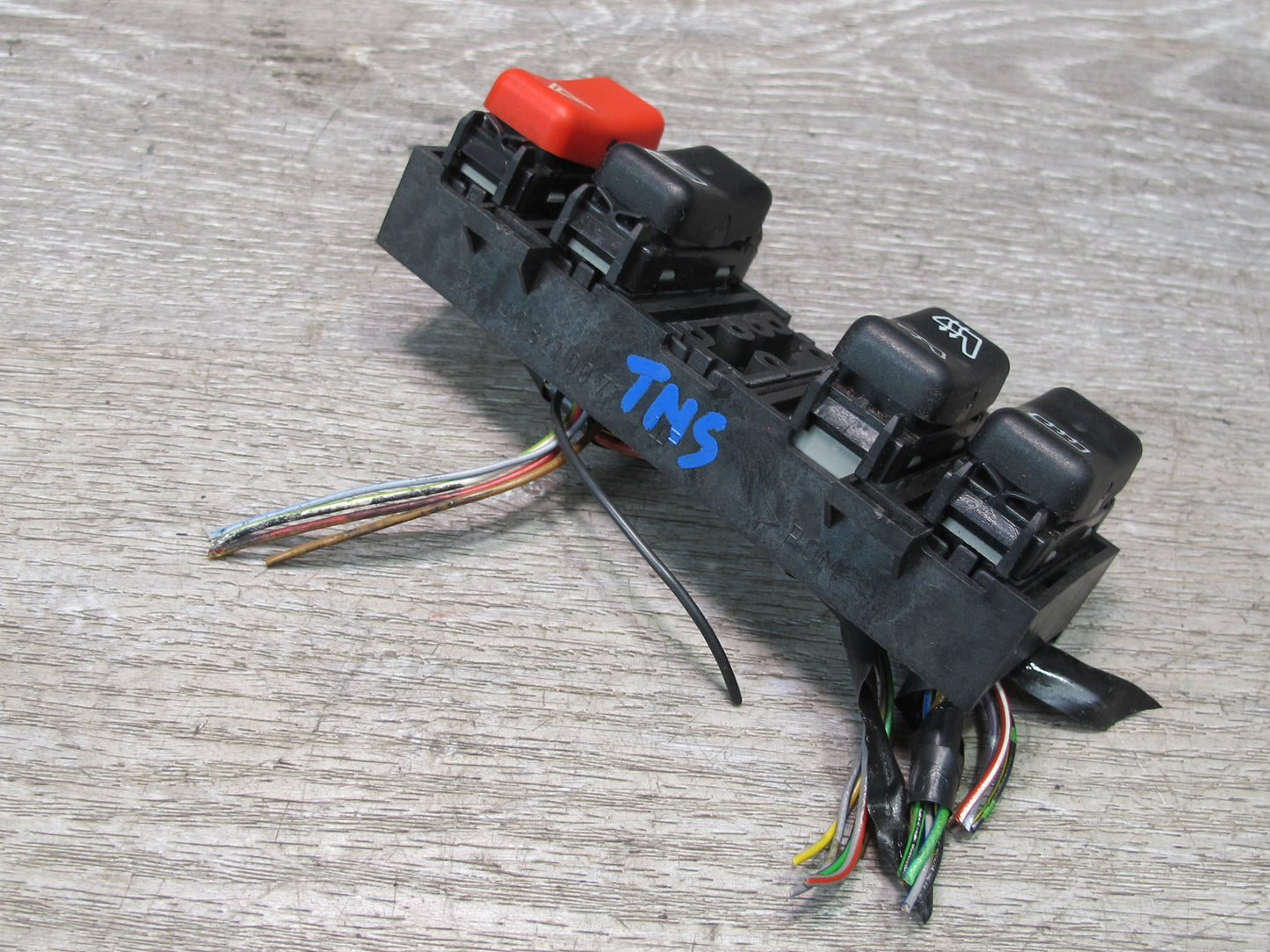 94-99 Mercedes W140 Hazard Heated Seat Defrost Trunk Switch OBD Port Set OEM