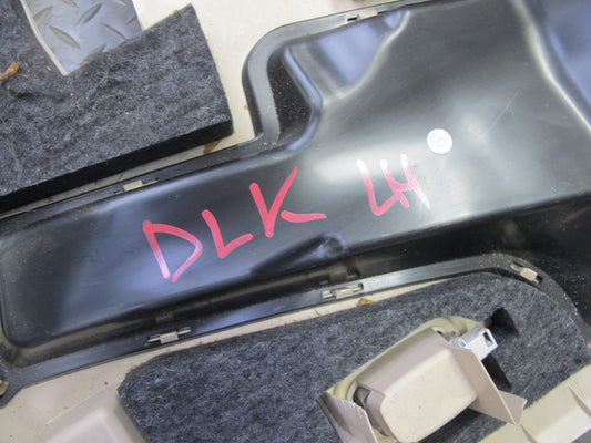 12-16 Mercedes R172 SLK Front Left & Right Side Under Dash Trim Cover Panel Set