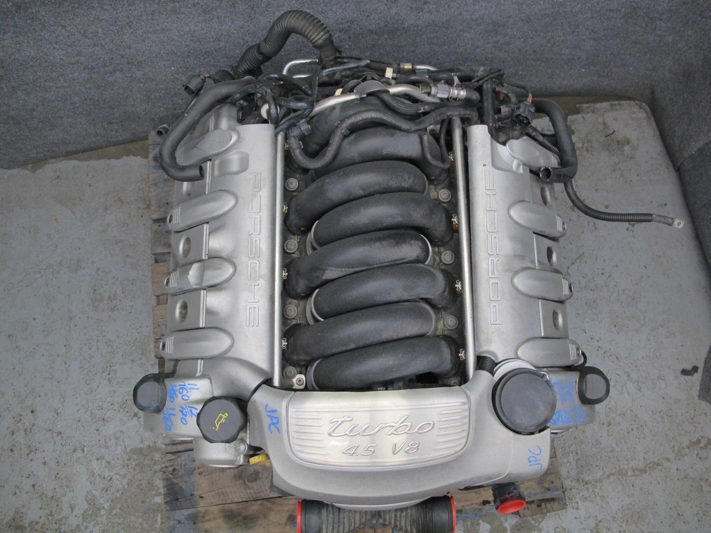 2006 Porsche Cayenne 955 Turbo S 4.5L M48.50 AWD Complete Engine Motor
