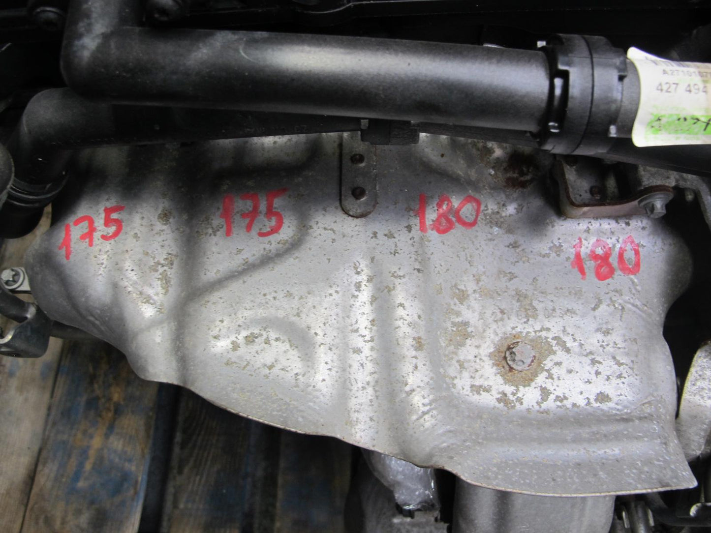 2012-2015 Mercedes R172 SLK250 1.8L 271.861 RWD Complete Engine Motor 88K Miles