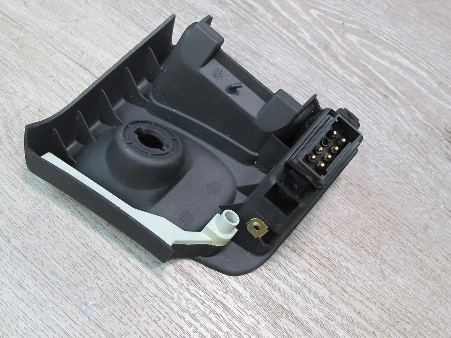 94-99 Mercedes W140 Headlight Switch Trim w Parking Brake Release Handle Set OEM