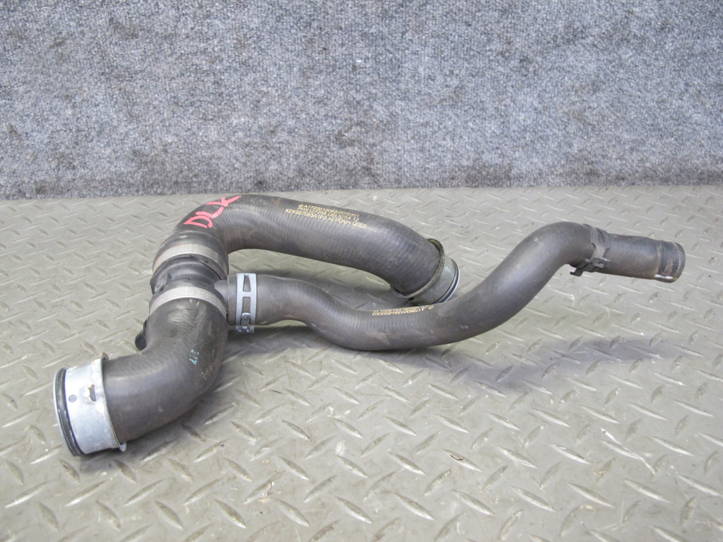2012-2015 Mercedes R172 SLK250 M271 Engine Motor Cooling Radiator Hose Pipe Set