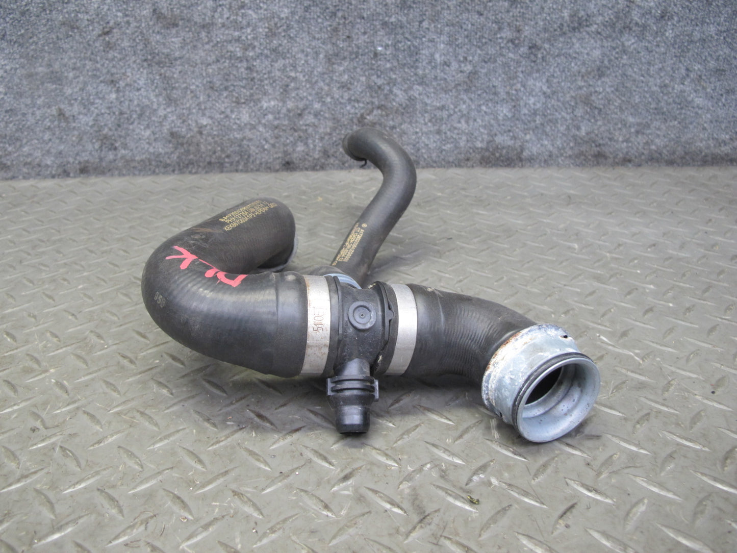 2012-2015 Mercedes R172 SLK250 M271 Engine Motor Cooling Radiator Hose Pipe Set