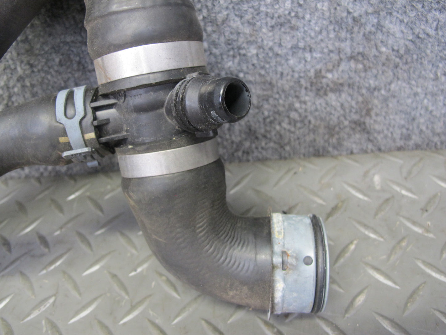 2012-2015 Mercedes R172 SLK250 M271 Engine Motor Cooling Radiator Hose Pipe Set