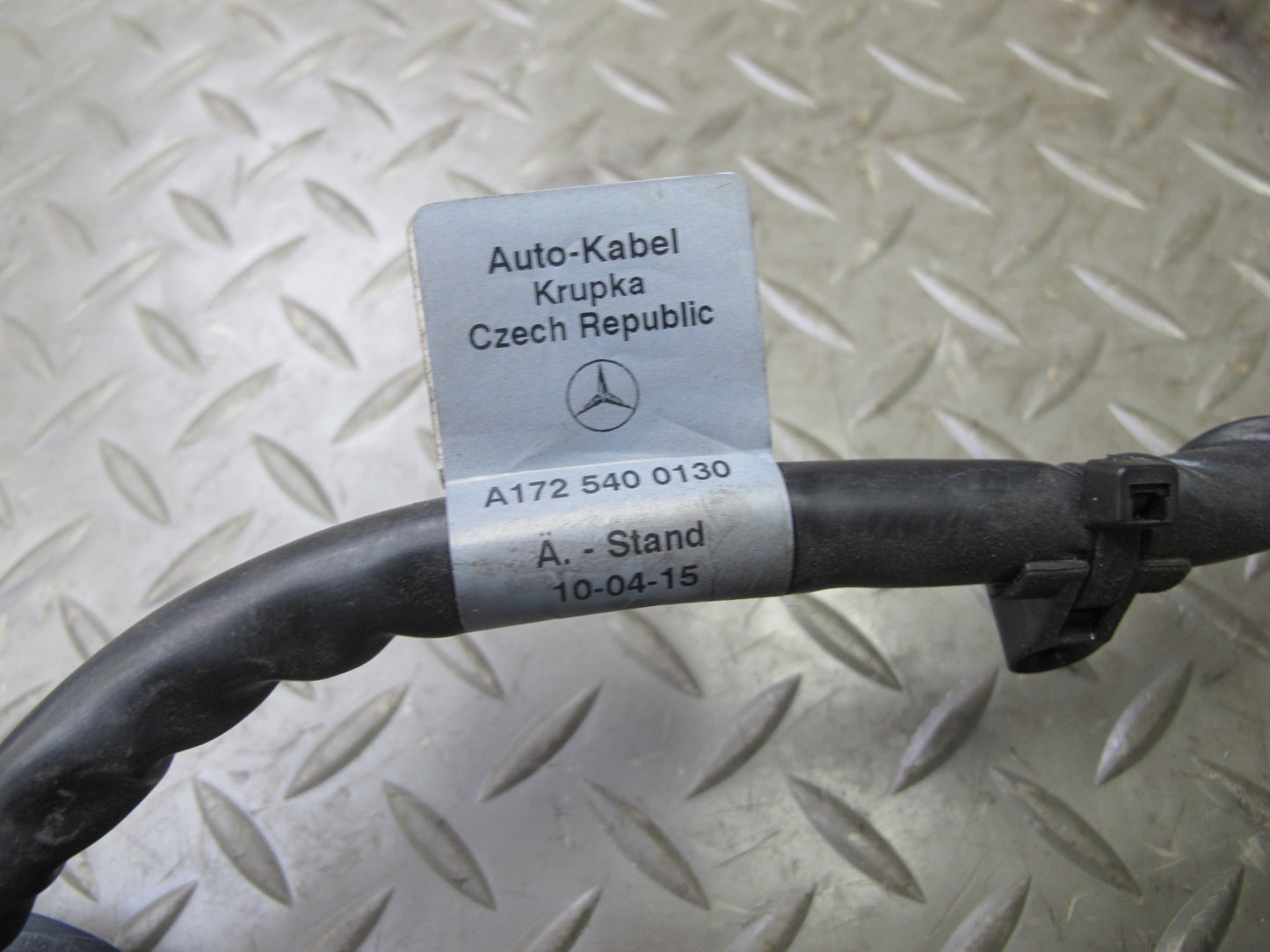 2012-2015 Mercedes R172 SLK250 M271 Positive Battery Starter Cable Wire Harness