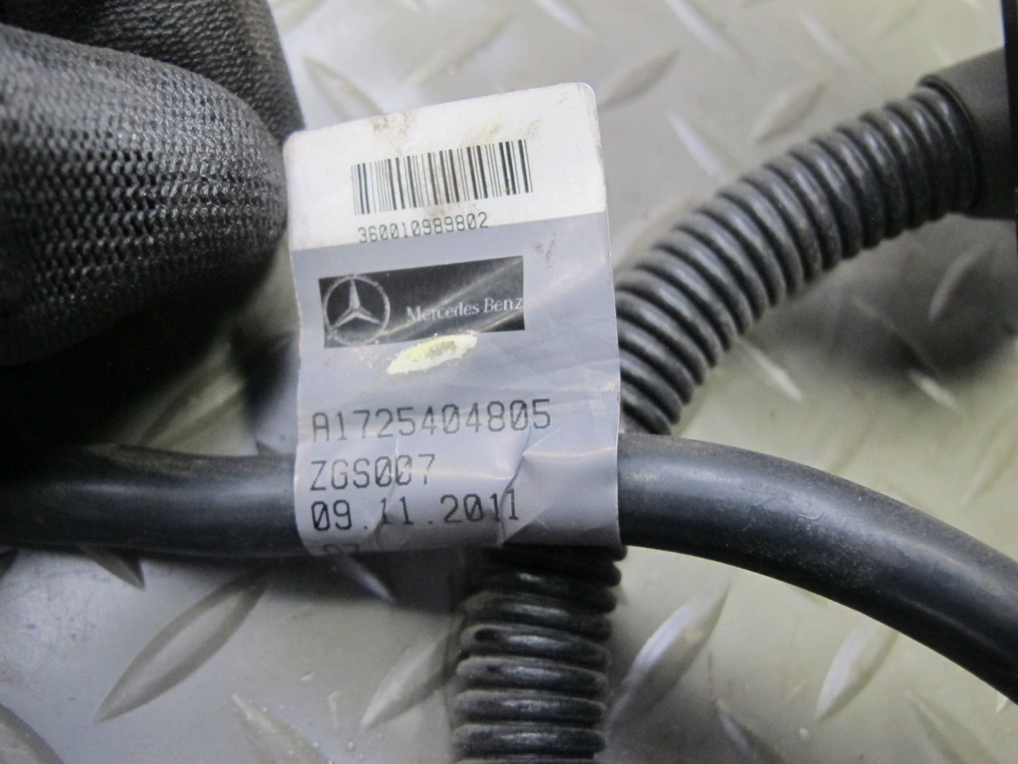 2012-2015 Mercedes R172 SLK250 M271 Positive Battery Starter Cable Wire Harness