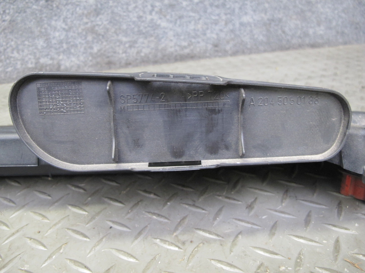 2012-2015 Mercedes R172 SLK Upper Baffle Air Duct Panel Guide W/ Intake Hose Set