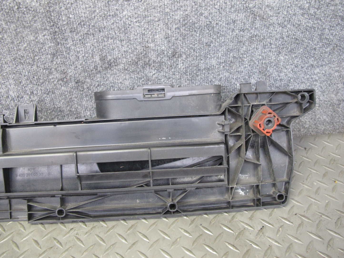 2012-2015 Mercedes R172 SLK Upper Baffle Air Duct Panel Guide W/ Intake Hose Set