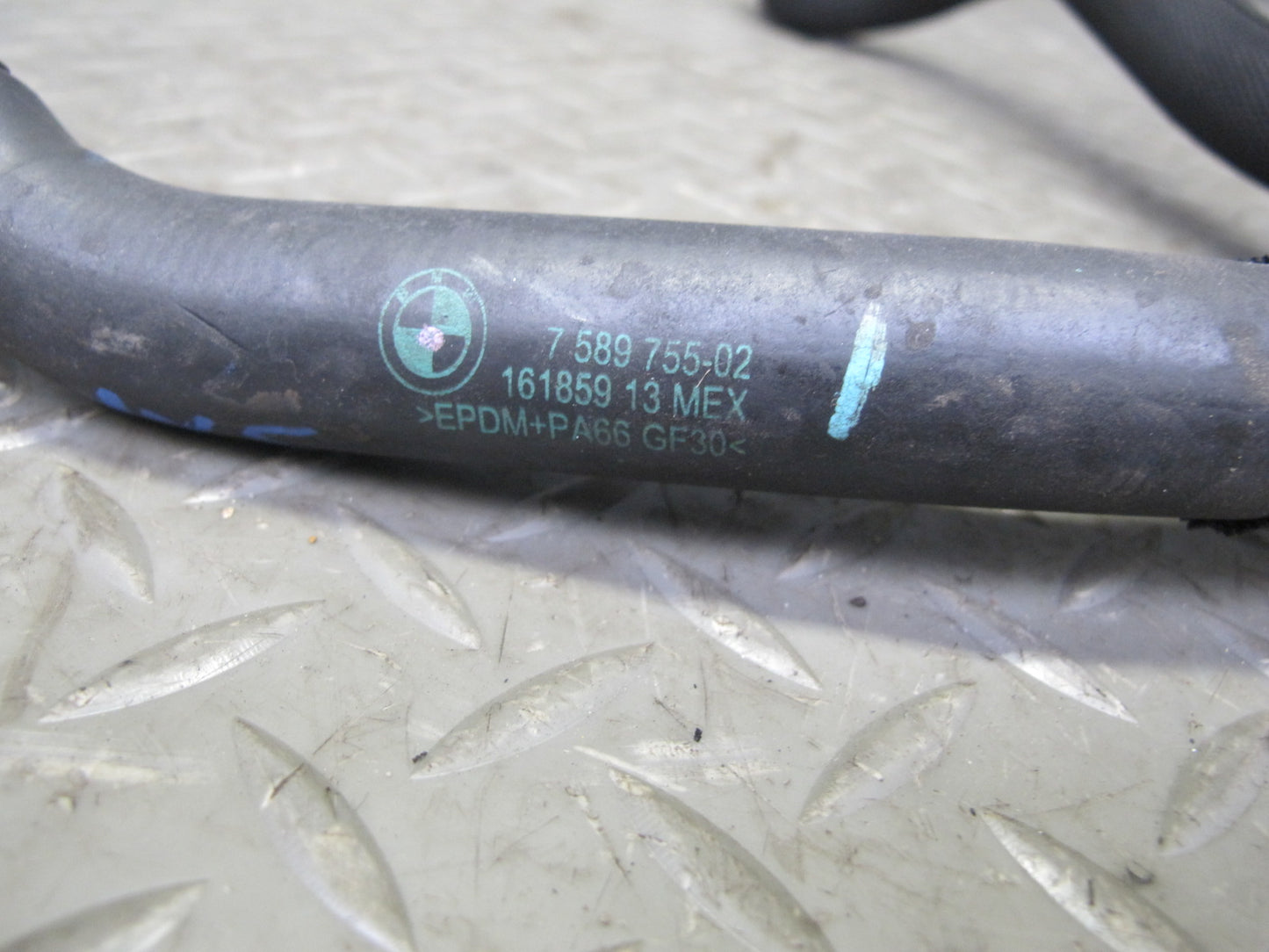2010-2014 BMW E71 X6M S63 Engine Water Coolant Hose Pipe Line Set